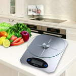 5kg Stainless Steel Digital LCD Electronic Kitchen Cooking Food Weighing Scales