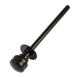 Amig - Locking pin for Windows Made of Wood or Aluminium, Mod.40, Suitable for securing Blinds, Safety Lock Made of Black Finish, Dimensions: Diameter 30 x 152 mm