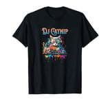 DJ Catnip - Funny Audio Wave House Music T-Shirt