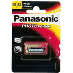 Panasonic Lithium CR123A -paristo, 20 kpl