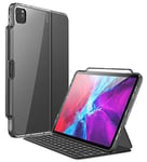 i-Blason Halo Étui de Protection avec Clavier Intelligent pour iPad Pro 11" (2020) Noir