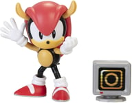 Sonic The Hedgehog 4" Classic Mighty the Armadillo Action Figure with Monitor