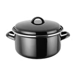 Judge Induction Black 22cm Casserole