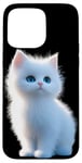 iPhone 15 Pro Max Angora Cat White Turkish Angora Cat Cute Angora Cats Case