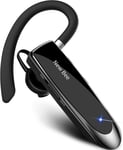 Oreillette Bluetooth Mains Libre Microphone IPhone-Samsung -LG-Sony- Blanc/ Noir