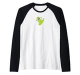 Rugrats Iconic Cute Reptar Being Reptar Small Chest Portrait Raglan Baseball Tee