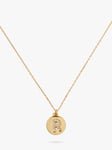 kate spade new york Mini Initial Pave Cubic Zirconia Pendant Necklace