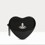 Vivienne Westwood Louise Heart Patent Leather Crossbody Bag