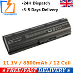 Battery For Hp Pavillion G6-2212sa Laptop Hp 593553-001 11.1v 8800mah 12 Cell