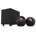 Creative Pebble Plus - 8W 2.1 Compact Speakers + Subwoofer Black 51MF0480AA000