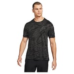 Nike Dri-Fit RN Dvn Rise 365 Nov Sleeve Shirt DK Smoke Grey/Reflective Silv M