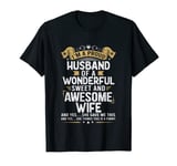 I'm A Proud Husband Of A Wonderful Wife T-Shirt