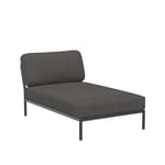 Houe - LEVEL Chaiselong - Dark Grey - Utendørs sofaer - Henrik Pedersen