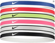 Nike Bandeau pour Cheveux Elastique aux Unisexe Fitnessband Sport 6-er Paquet