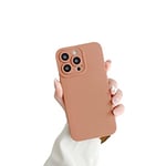 [360 Full Body] pour iPhone 12 Promax Coque,[Military Drop Protection], Bumper Case antichoc et antipoussière pour iPhone 12 Promax, [non jaunissant] Coque pour téléphone portable 6,7 pouces,Marron