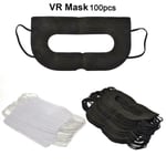 Mask Disposable Face Cover Masks For Htc Vive/ps / Gear Black