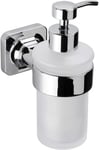 Croydex Shoreditch Soap Dispenser Flexi-Fix Easy to Fit with Zinc Alloy Chrome