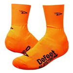 Defeet Slipstream 4" Hi-Vis Oversock - Hi Viz Orange / S/M