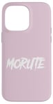 Coque pour iPhone 14 Pro Max Morute Aesthetic Poupée effrayante + Mignon Horreur Goth Dents