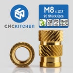 CNCKitchen Threaded Inserts M8 Standard - 20pcs