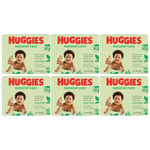 24 packs Huggies Natural Care Skin Loving with Aloe Vera 1344 Baby Wipes