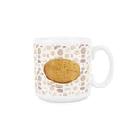 Rich Tea Biscuit Mug - Novelty Biscuit Gifts - Tea/Coffee Ceramic White Cup