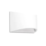 Integral LED Galatsi Indoor Decorative Paintable Plaster Up & Down Wall Light – Requires 1x G9 LED Bulb (Sold separately) – Match Your Interior, Ideal for Bedroom, Living Room, Hallways & Offices