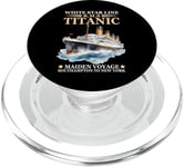 Titanic Expert – White Starline RMS Titanic Garçons Filles PopSockets PopGrip pour MagSafe