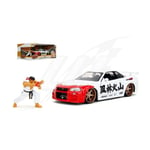 [FR] Jada Toys RYU NISSAN SKYLINE GTR R34 "STREET FIGHTER" WHITE/RED/BLACK 1:24