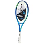 HEAD Ti. Conquest Raquette de Tennis – Raquette de Tennis pré-cordée Light Balance 68,6 cm – Grip de 11,4 cm, Bleu