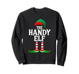 Handy Elf Matching Family Group Christmas Pajamas Party Sweatshirt