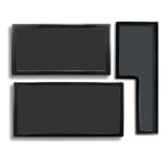 6009704604600 Demciflex Dust Filter Set for PHANTEKS Enthoo Luxe - black/black N