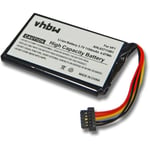 vhbw 1x Batterie compatible avec TomTom Go 540 Live, 540, 940 Live, 940 GPS, appareil de navigation (1100mAh, 3,7V, Li-ion)