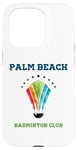 Coque pour iPhone 15 Pro Beach Florida Athletics Preppy Badminton Club Raquette