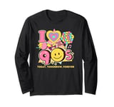 I love The 90s Vintage Halloween Costume Style 90s Themed Long Sleeve T-Shirt