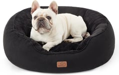 Bedsure Small Dog Bed Washable - Large Cat Beds for Indoor Cats and Puppy, Round