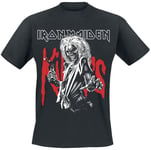 Iron Maiden Killers Eddie Large Graphic T-Shirt black