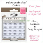 Eylure Lash Pro Individuals Multipack Lashes 216 Short Medium & Long Length NEW