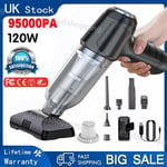 Powerful Car Vacuum Cleaner Wet/Dry Cordless Strong Suction Handheld Cleaning UK