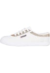 Kawasaki Femme Glitter Canvas Shoe K194522-es 8890 Gold Basket, 38 EU