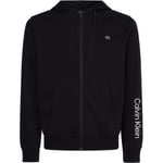 Calvin Klein Sport Essentials Zip Hoody Svart bomull Medium Herr