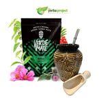 Verde Mate Detox Yerba Mate Tea Set Strong Energy Drink Mate Tea Complete Set