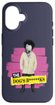 Coque pour iPhone 16 Pets Rock Punk Band Bass Player Chien