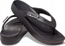 Women's Flip-Flops Crocs Classic Platform Flip Black 207714 001 41-42