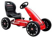 Kart polkuauto Abarth, punainen