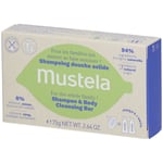 mustela® Shampoing Douche Solide Huile d'avocat BIO Shampooing 75 g