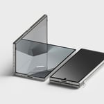 Samsung Galaxy Z Fold6 Ringke 3-i-1 Herdet Glass Skjermbeskytter - 2 Pakke - Gjennomsiktig