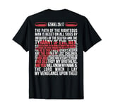 Ezekiel 25:17 - The Path of the righteous man is beset on T-Shirt