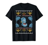 Disney Aladdin Genie Ugly Christmas Sweater Design T-Shirt T-Shirt