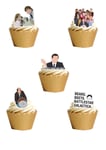 Cake Toppers Office US Style 36 Stand Up Edible Wafer Paper